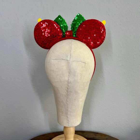 🎄 Reindeer Games Minnie Ears | Disney-Inspired Christmas Mouse Ears Headband - Picture 4 of 5